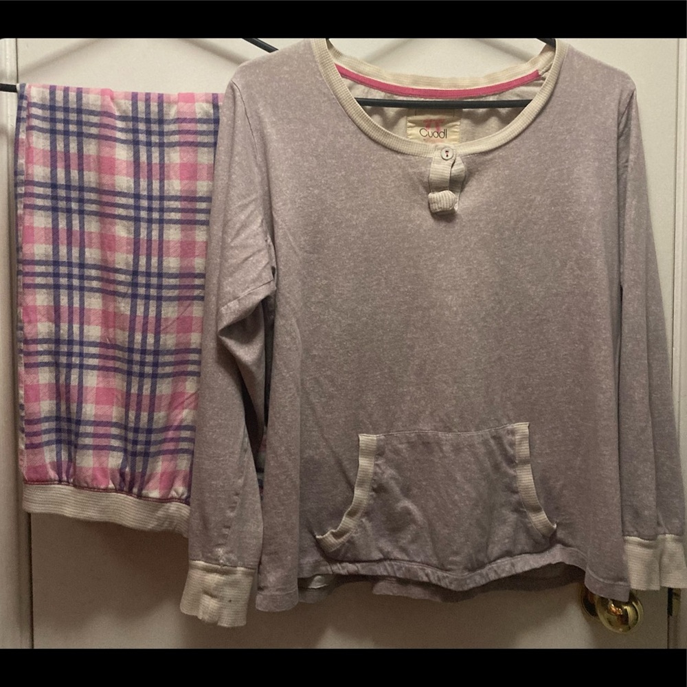 Cuddl Duds Sleepwear PJ Set